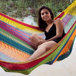 Outdoor hngmatta C4 - vdertlig, bomull