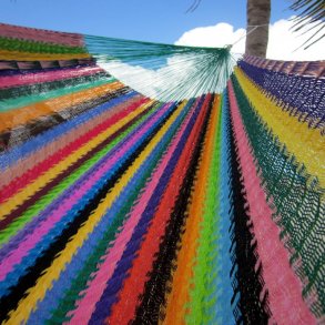 Mexikansk XXXX-Large Nylon hngmatta nr N8