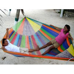 Mexikansk XXXX-Large Nylon hngmatta nr N8