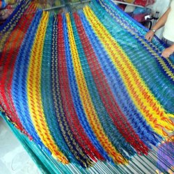 H�ngmatta med grov tr�d