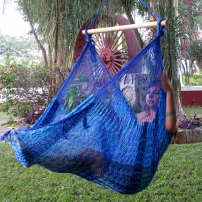 Hängstol Nylon turkis-blaa XL N43-XL-2F