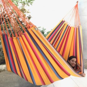 Mexico ORO hängmatta i vackra starka gula