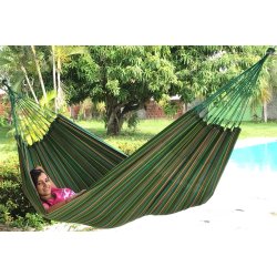 Grn PRO hngmatta med rnder 