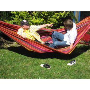 Hängmatta i tyg för lek
