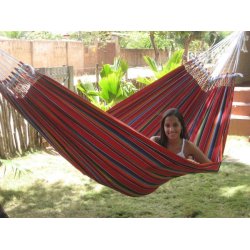 H&auml;ngmatta i tyg f&ouml;r lek