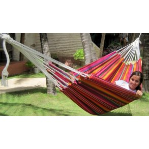 Guatemalamix frger, hngmatta i slitstarkt tyg