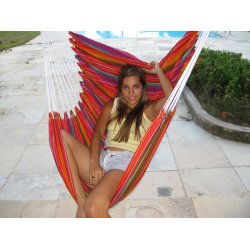 Guatemalamix h&auml;ngstol i tyg