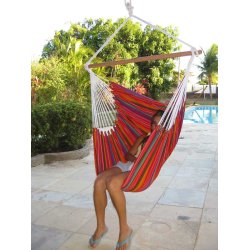 Guatemalamix h&auml;ngstol i tyg